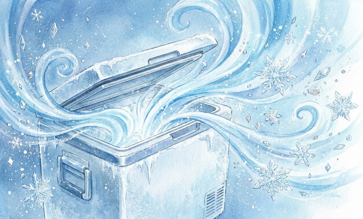 キンキンに冷やす氷も作れる製氷機能や強力な保冷性能